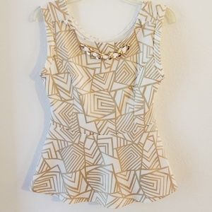 Women's peplum shirt